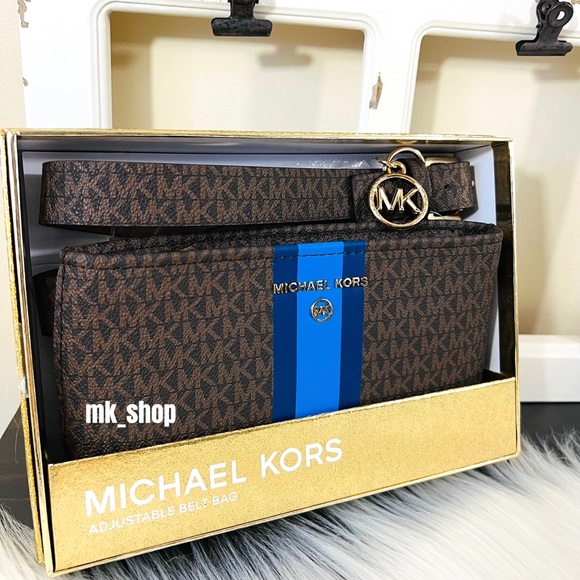Michael Kors Adjustable Belt Bag Wallet Fanny Pack S/M - Picture 2 of 11
